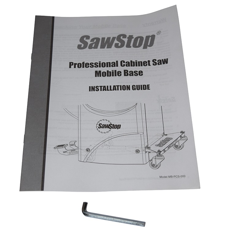 Mb Pcs Owner S Manual Sawstop Part