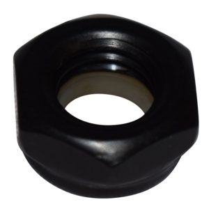 M8x1.25 Thin Lock Nut (Black Zinc)