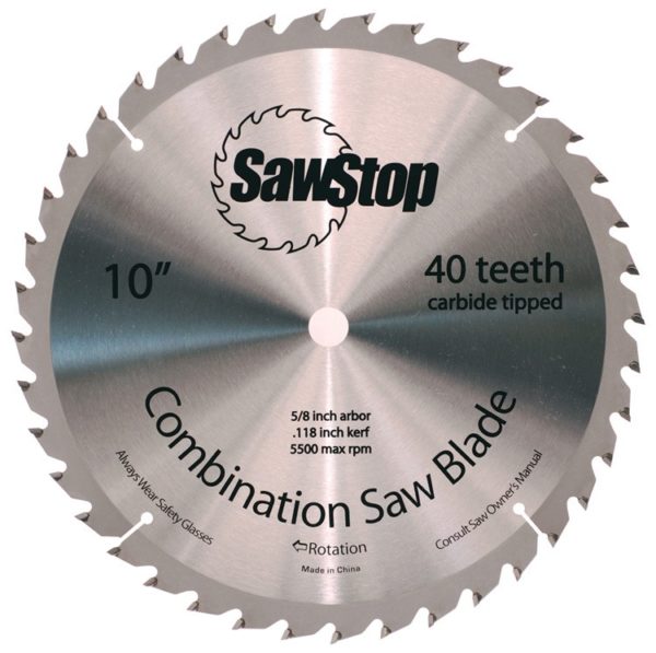40-Tooth Combination Table Saw Blade