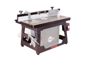 Benchtop Cast Iron Router Table - Power Switch in Stand(INCLUDED IN BOX: RT-F27, RT-STB, RT-C27)