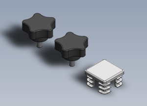 Hardware Kit for Extension Leg Assembly for TSG-FDC